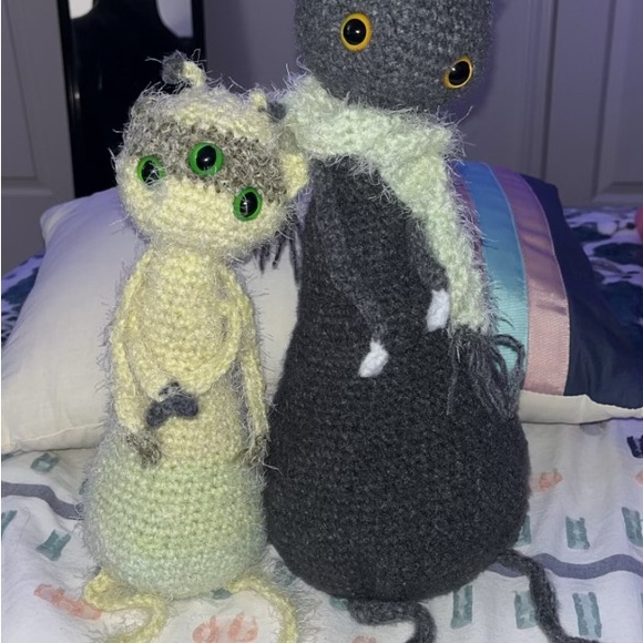 Handmade custom crochet cats - Picture 3 of 5